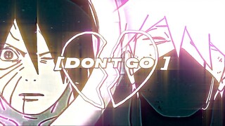 Don't GO 🥺 - naruto edit | alight motion