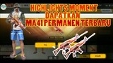 HIGHLIGHTS MOMENT | DAPATIN M4A1 TERKECE!! TERKEREN!! TERHITZZZ!!! - FREE FIRE INDONESIA