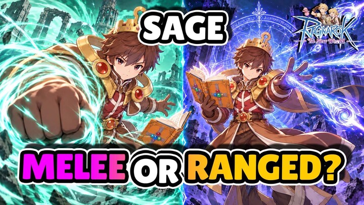 [RONW] Melee or Ranged Sage? All Skills, Builds & Gear Effects Explained | King Spade