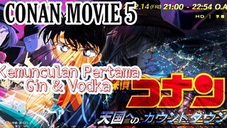 BLACK ORGANIZATION FIRST RELEASE IN MOVIE | ALUR FILM DETECTIVE CONAN MOVIE 5