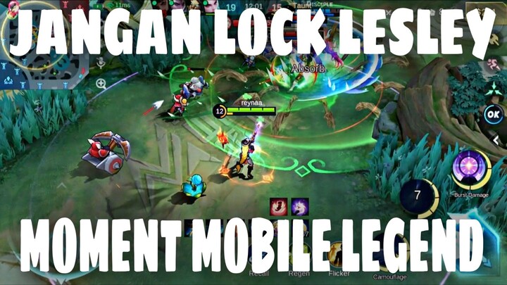 Jangan Lock Lesley Kalo ingin Menang!!