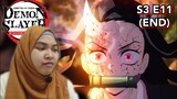 NEZUKO KEBAL MATAHARI ?? | Demon Slayer Season 3 Episode 11 (Final) REACTION INDONESIA