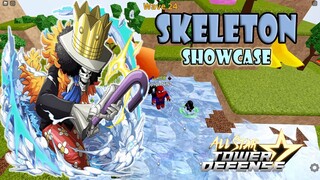 SKELETON (BROOK) SHOWCASE - ALL STAR TOWER DEFENSE
