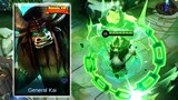 New Kung Fu Panda Skin Thamuz General Kai - Mobile Legends: Bang Bang