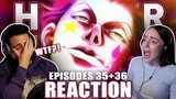 NOT SCHWING!! CANCEL HISOKA IMMEDIATELY!! 🤣 Hunter x Hunter Episodes 35-36 REACTION!