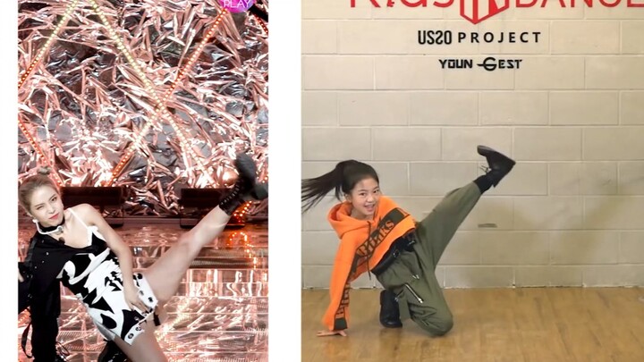 [Luo Shane x MAMAMOO] 10-year-old Luo Shane's cover of MAMAMOO's "HIP" compared to the original stra