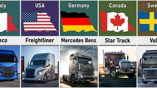 Trucks From Different Countries