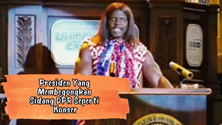 PRESIDEN YANG MEMBEGONGKAN SIDANG DPR SEPERTI KONSER