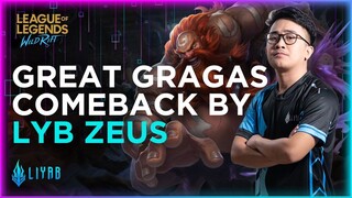 Wild Rift: Gragas in Emerald Pro Play | Coach Eds | Liyab Esports