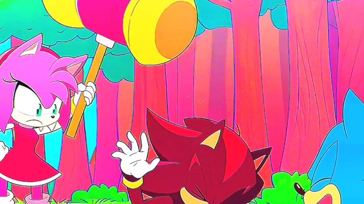 SONIC & SHADOW FIGHT FOR THE LAST BURGER! 😱🍔 #sonic #sonicthehedgehog