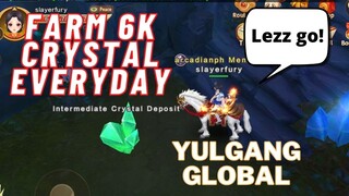 YULGANG GLOBAL GUIDE : FARM 6K CRYSTAL A DAY (TAGALOG)