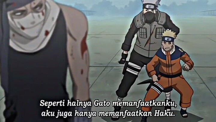 Zabuza aja sampai nangis denger ceramah nya Naruto 😔