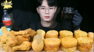 Hệ đồ chiên tấp vô phần 1 #mukbang