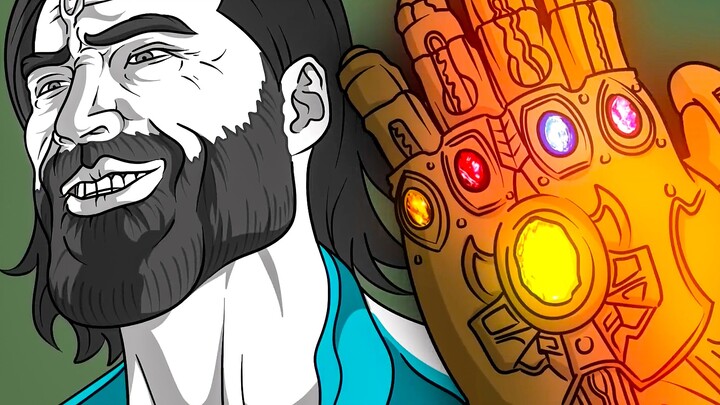 "Thanos" Nếu Thanos đến tham gia Trò chơi Mực ống, liệu hắn có thể giành được chiến thắng cuối cùng?