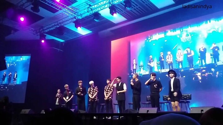 [HD] 150911 1st SH Power Music with BTS in Jakarta Part 3 - Selca