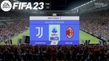 FIFA 23 - Juventus vs AC Milan @ Juventus Stadium #serieatim #juventus #acmilan