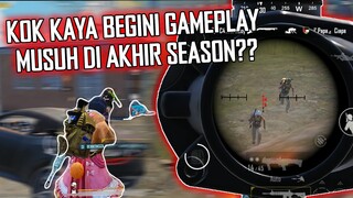 GAMEPLAY MUSUH DI AKHIR SEASON KOK JADI KAYA BEGINI ?! - PUBG MOBILE INDONESIA