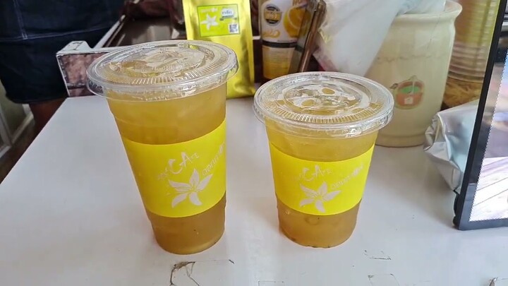 น้ำผึ้งมะนาวโซดา และกรีนทีน้ำผึ้งมะนาว สูตรแก้วเล็กแก้วใหญ่ ชงง่ายสุดๆ สูตรชงถุงกรอง