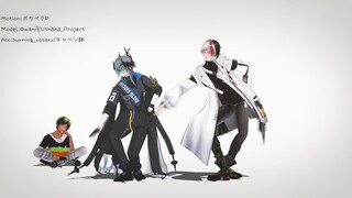 【明日方舟MMD】邀请好兄弟去了Skade家族聚会be like：
