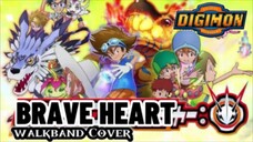 OST DIGIMON - BRAVE HEART |  WALKBAND COVER