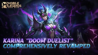 Revamped Skin | Karina "Doom Duelist" | Mobile Legends: Bang Bang