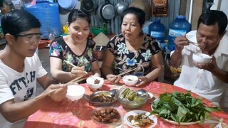 Mẹ Làm Món Này Ăn Thiệt Đã Khổ Qua Dồn Chả Cá và Sườn Heo Ram Mặn| TKQ T293
