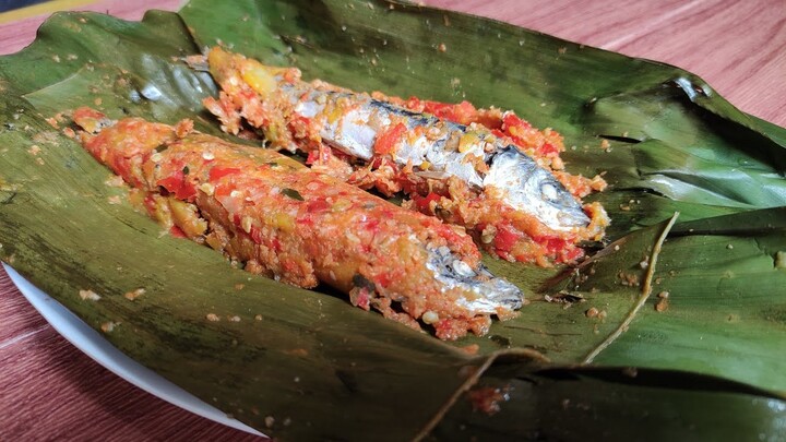 brengkes pindang pencit‼️ pepes pindang mangga muda pedas