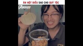 Ăn Hột Điều Sao Cho Quý Tộc | cre: Phạm Thúy Duy