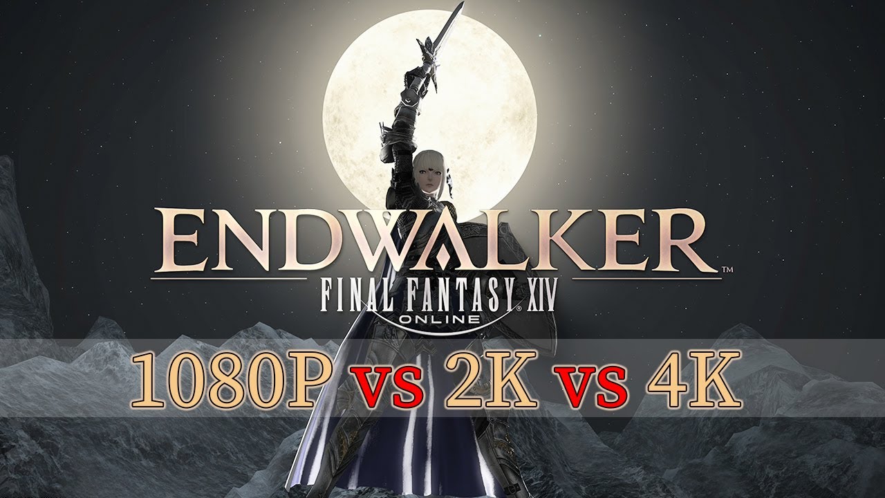 Endwalker Benchmark 4k Vs 2k Vs 1080p Ryzen 3700x Rtx 3070 Final Fantasy Xiv Bilibili