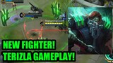 New Insane Fighter! | Terizla Gameplay (Mobile Legends)