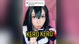 Reply to   doing the KERO KEROs y'all have been asking for! 🐸 bnhacosplay cosplayph bnha voiceactor