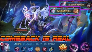 COMEBACK IS REAL!! SELENA GAMEPLAY | MLBB