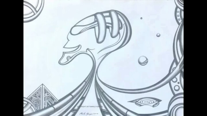 MARLO YORGOS - DRUMS + DRAWINGS - 02 - A - ORBS