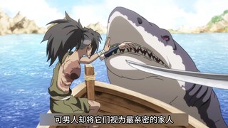 男人把手臂喂给鲨鱼，还把鲨鱼当亲弟弟