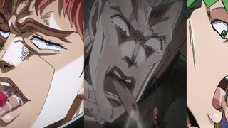 Shaking lips and tongues [JOJO's strange tongue]
