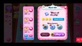CANDY CRUSH SAGA LEVEL 404 (NEW VERSION)