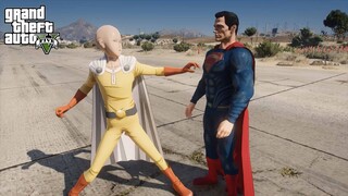 GTA 5 - Saitama VS Superman