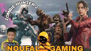 main game zombie hunter, sasaran sniper tembak zombie terlihat