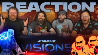 Star Wars: Visions | English Dub Trailer REACTION!!