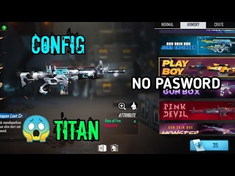 WAJIB COBA ❗DATA CONFIG SCAR PLAY BOY KE TITAN - FREE FIRE