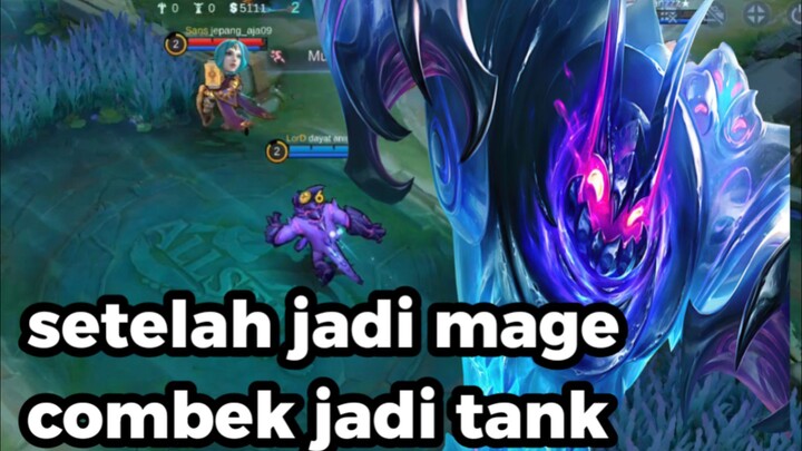 setelah jadi mage combek jadi tank