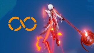 Infinite Charged Attack Arlecchino and Hu Tao