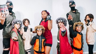 NARUTO FAMILY COSPLAY