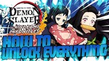 How To Unlock All Characters + Stages In Demon Slayer Hinokami Chronicles