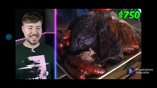 Reacts World's Most Expensive Food ( Beast Reacts)