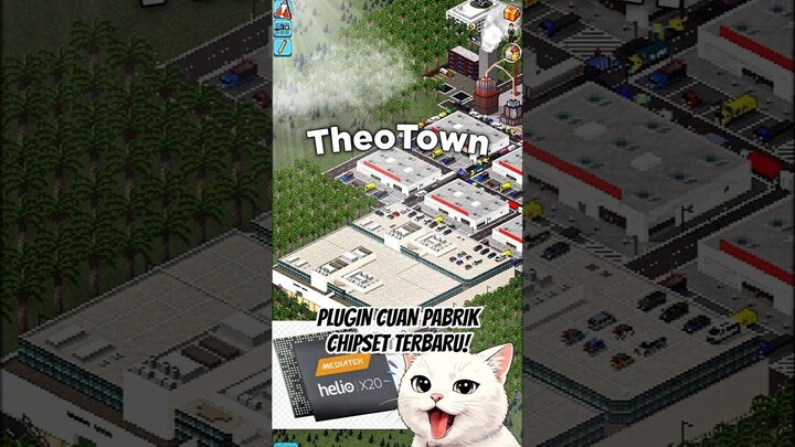 PLUGIN PABRIK CHIPSET TERBARU DI THEOTOWN! #shorts