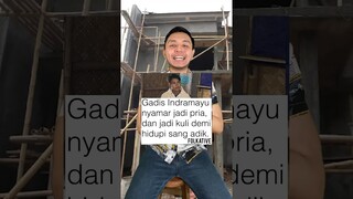 Nyamar jadi COWOK demi bisa kerja? Jadi kuli demi adik? #shorts