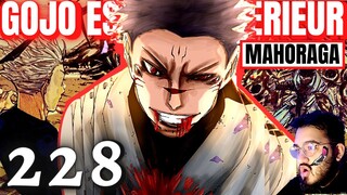 FIN DU DÉBAT ? GOJO EST PLUS FORT QUE SUKUNA ?! MAHORAGA THÉORIE - JUJUTSU KAISEN 228 - REVIEW MANGA