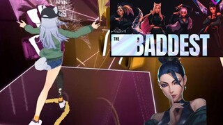 Lagu baru KDA "The Baddest" dalam Beat Saber