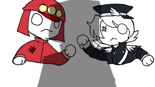 Regarding the two up masters who looked too much like the Axis powers and were chased and beaten by 
